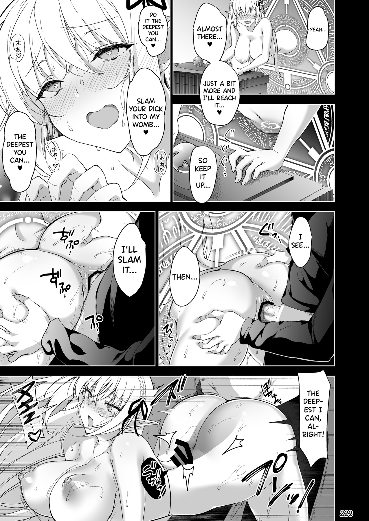 Hentai Manga Comic-A Book About Putting a Lewd Seal On an Elf Girl LEVEL:4-Read-46